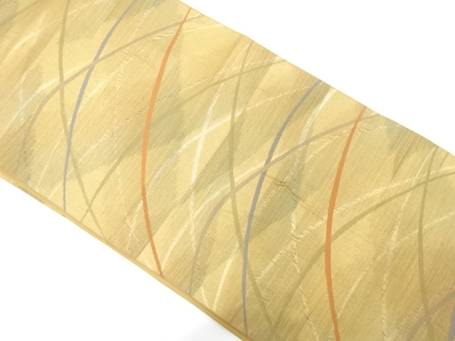 JAPANESE FUKURO OBI / WOVEN GRASS